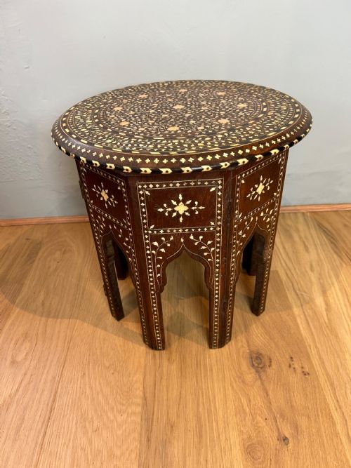 antique indian hoshiarpur table - CATEGORY: ANTIQUE TABLES - DATED 19TH CENTURY