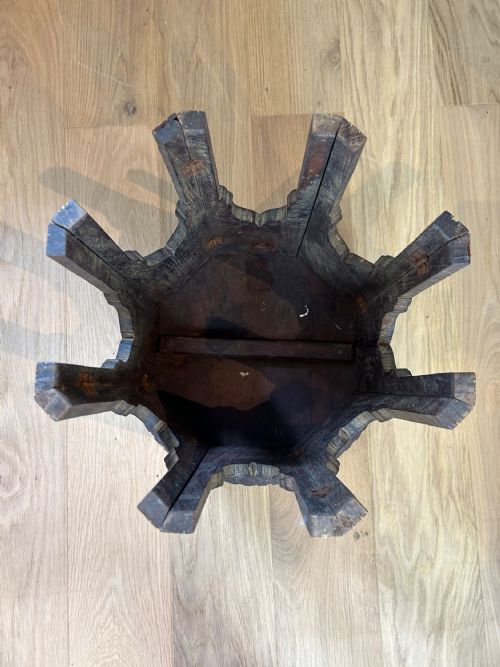 ANTIQUE INDIAN HOSHIARPUR TABLE - ADDITIONAL PHOTO 10