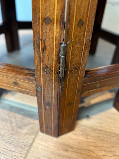 ANTIQUE INDIAN HOSHIARPUR TABLE - ADDITIONAL PHOTO 6