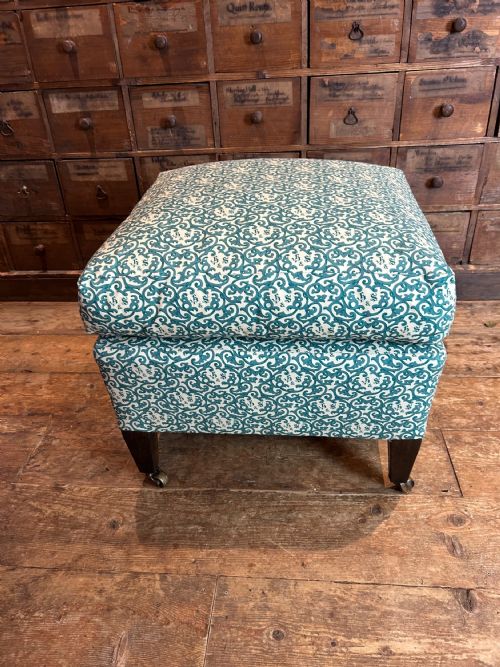 HOWARD SONS FOOT STOOL - ADDITIONAL PHOTO 1