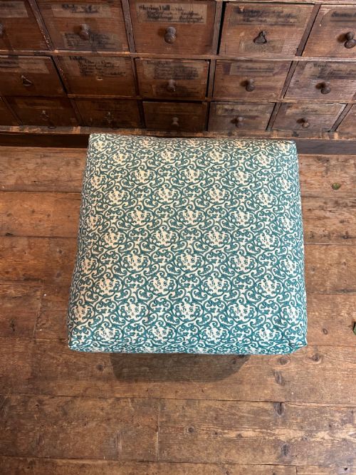 HOWARD SONS FOOT STOOL - ADDITIONAL PHOTO 2