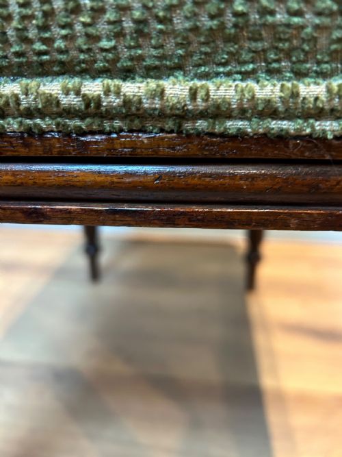 REGENCY MAHOGANY STOOL - ADDITIONAL PHOTO 6