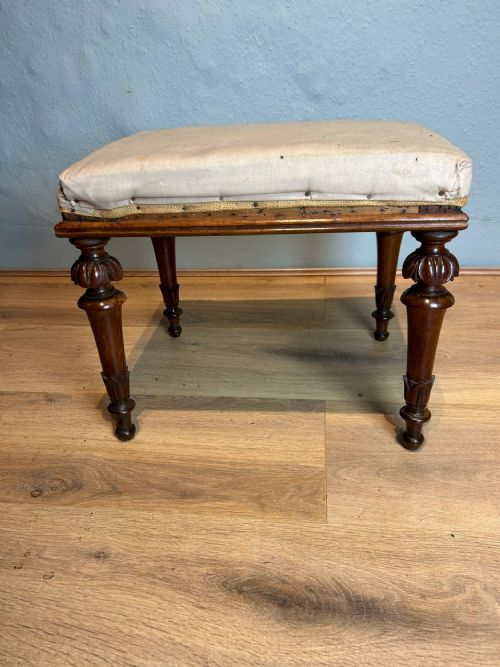 WILLIAM 4TH ROSEWOOD STOOL - ADDITIONAL PHOTO 1