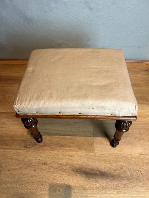 WILLIAM 4TH ROSEWOOD STOOL - ADDITIONAL PHOTO 5