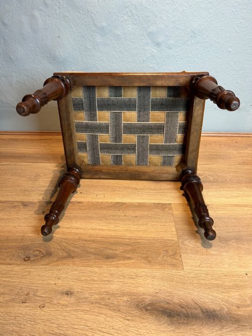 WILLIAM 4TH ROSEWOOD STOOL - ADDITIONAL PHOTO 11