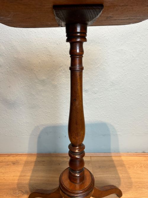 REGENCY MAHOGANY TRIPOD TABLE - ADDITIONAL PHOTO 4