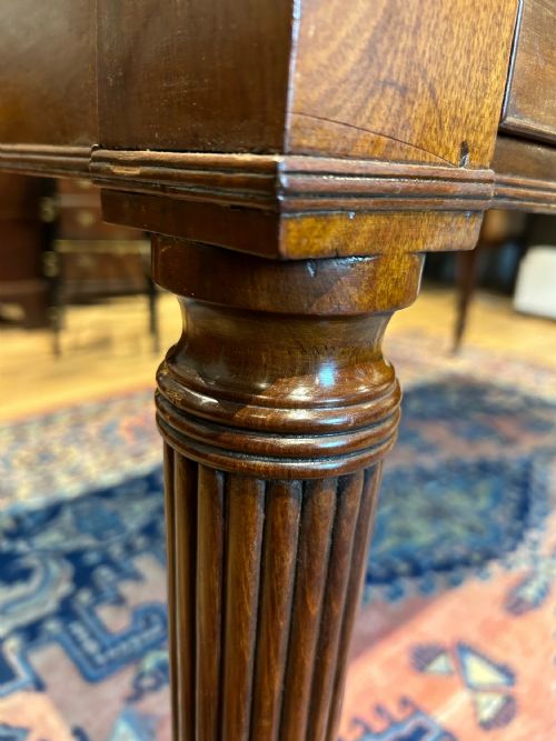 GEORGE 3RD MAHOGANY PARTNERS LIBRARY TABLE - ADDITIONAL PHOTO 14