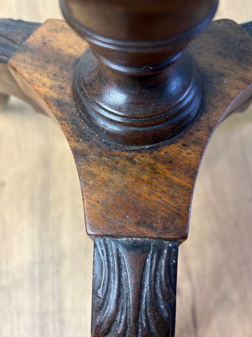 GEORGE 3RD MAHOGANY KETTLE STANDWINE TABLE - ADDITIONAL PHOTO 5