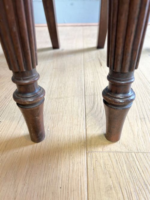 PAIR OF REGENCY MAHOGANY GILLOWS HALL CHAIRS - ADDITIONAL PHOTO 9