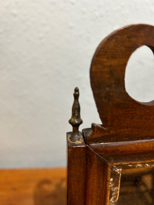 GEORGE 2ND WALNUT TOILET MIRROR - ADDITIONAL PHOTO 8