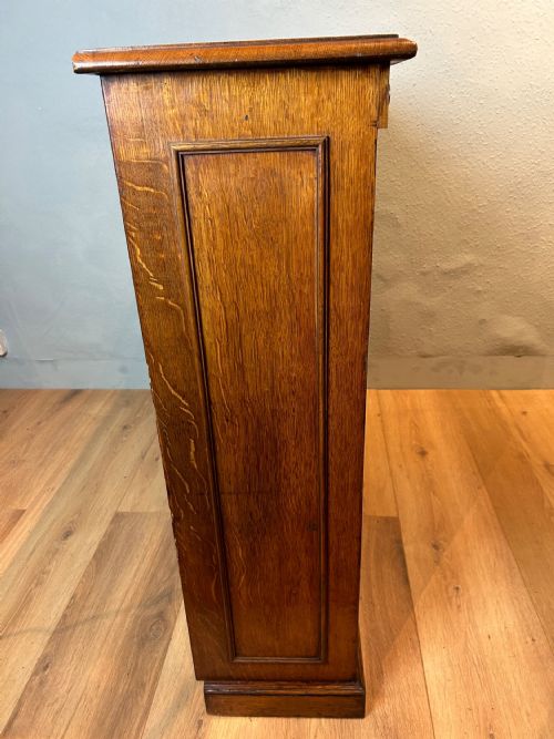 WILLIAM 4TH OAK OPEN BOOKCASE - ADDITIONAL PHOTO 3