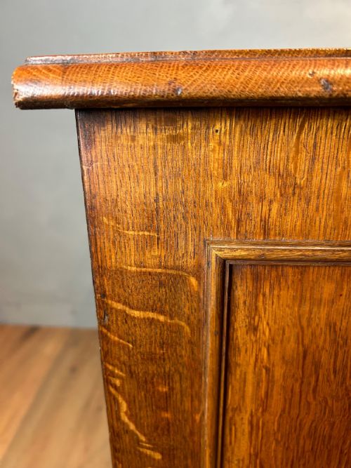 WILLIAM 4TH OAK OPEN BOOKCASE - ADDITIONAL PHOTO 4
