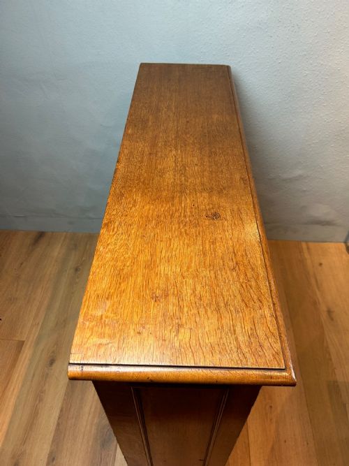 WILLIAM 4TH OAK OPEN BOOKCASE - ADDITIONAL PHOTO 5