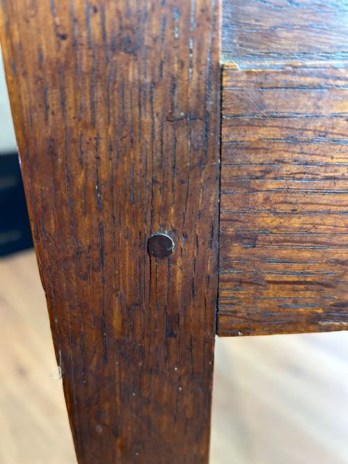 18TH CENTURY WALNUT OAK DRESSER BASE - ADDITIONAL PHOTO 7