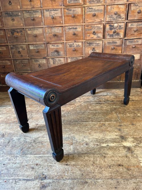 REGENCY HALL BENCH IN THE MANNER OF TATHAM MARSH - ADDITIONAL PHOTO 2