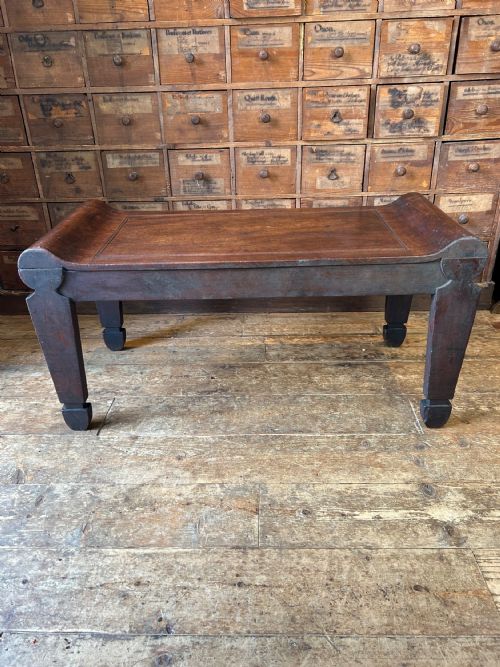 REGENCY HALL BENCH IN THE MANNER OF TATHAM MARSH - ADDITIONAL PHOTO 6