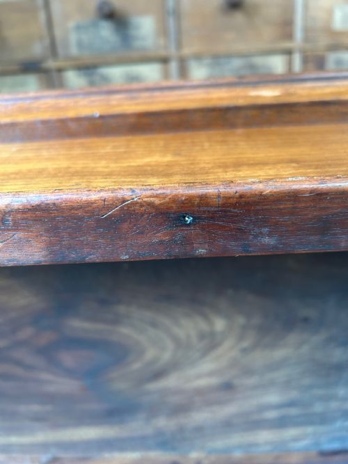 WILLIAM IV MAHOGANY HALL BENCH IN THE MANNER OF GILLOWS - ADDITIONAL PHOTO 13