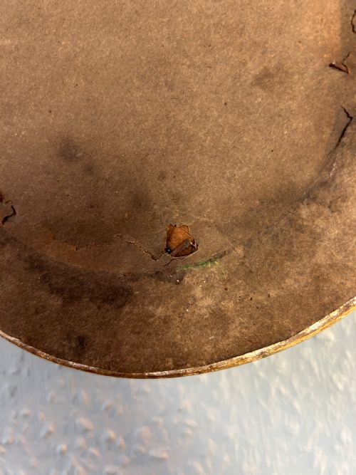 MINIATURE REGENCY GILT CONVEX MIRROR - ADDITIONAL PHOTO 6