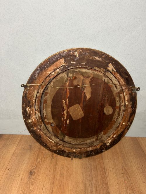 REGENCY GILT CONVEX MIRROR - ADDITIONAL PHOTO 6