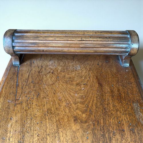 WILLIAM IV MAHOGANY HALL BENCH IN THE MANNER OF GILLOWS - ADDITIONAL PHOTO 8