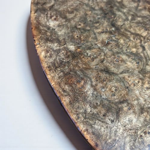 LATE GEORGE 3RD SOLID BURR ELM TRIPOD TABLE - ADDITIONAL PHOTO 2