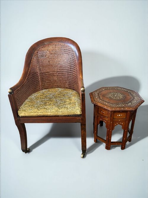 ANGLO INDIAN HOSHIAPUR OCTAGONAL TABLE - ADDITIONAL PHOTO 5