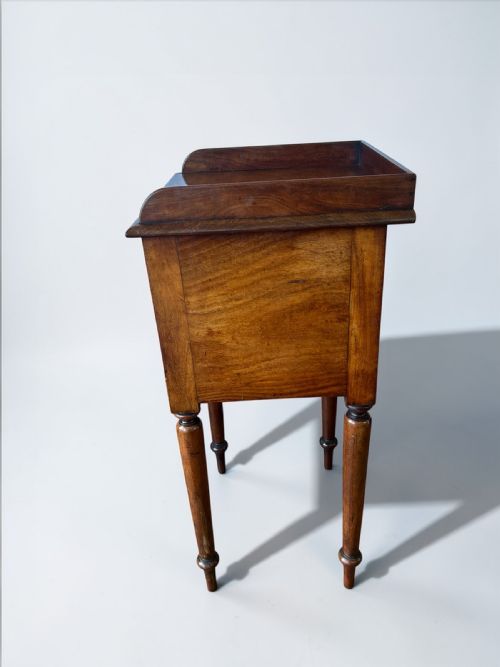 VICTORIAN MAHOGANY POT CUPBOARD - ADDITIONAL PHOTO 2