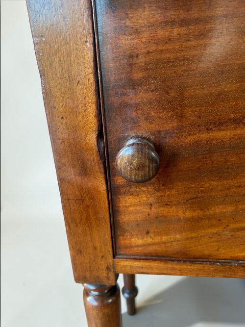VICTORIAN MAHOGANY POT CUPBOARD - ADDITIONAL PHOTO 3