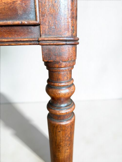 SMALL REGENCY MAHOGANY SIDE TABLE - ADDITIONAL PHOTO 4