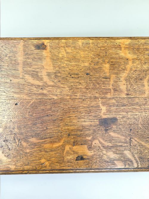 VICTORIAN OAK HALL BENCHWINDOW SEAT - ADDITIONAL PHOTO 3