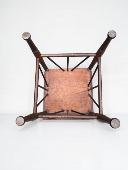 E W GODWIN STYLE WALNUT SIDE TABLE - ADDITIONAL PHOTO 6