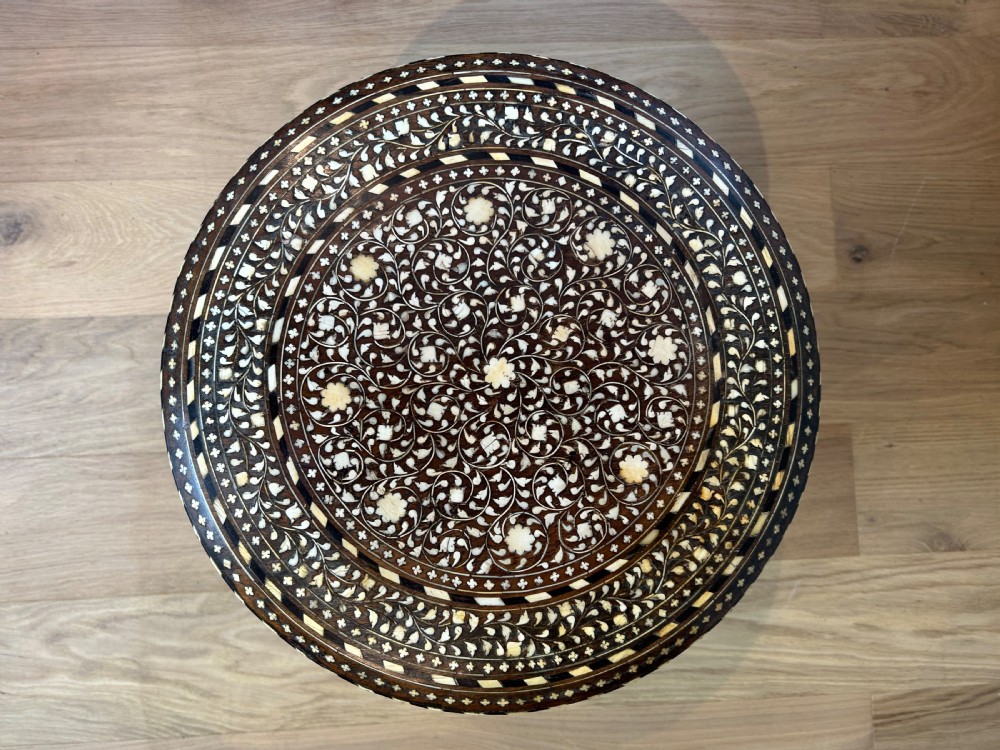 Antique Indian Hoshiarpur Table View V