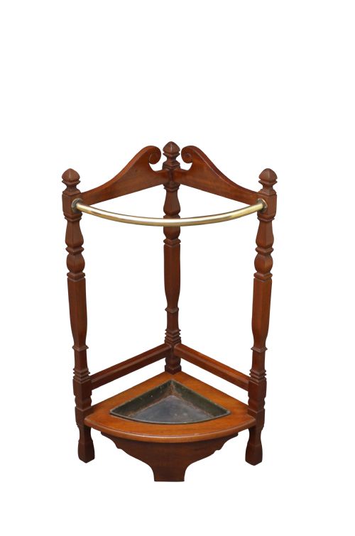Arts and Crafts Mahogany Umbrella Stand