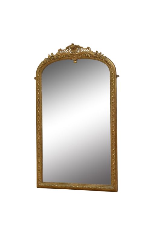 19th Century French Gilt Pier Mirror