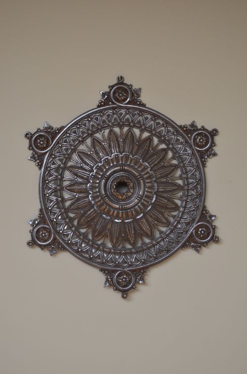 Victorian Cast Iron Ceiling Rose