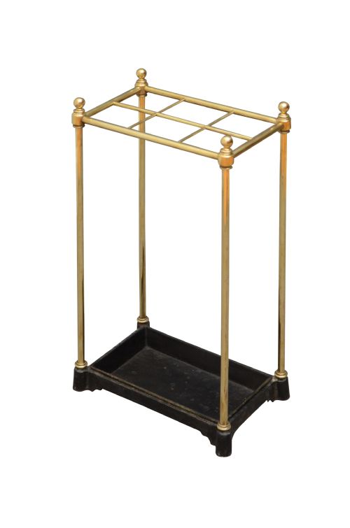 Victorian Brass Umbrella Stand