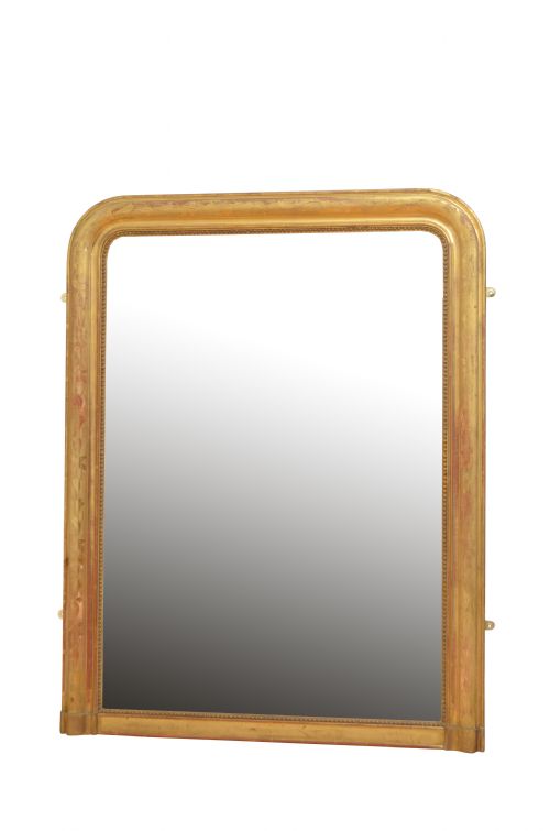 Fine Louis Philippe Xixth Century Giltwood Wall Mirror