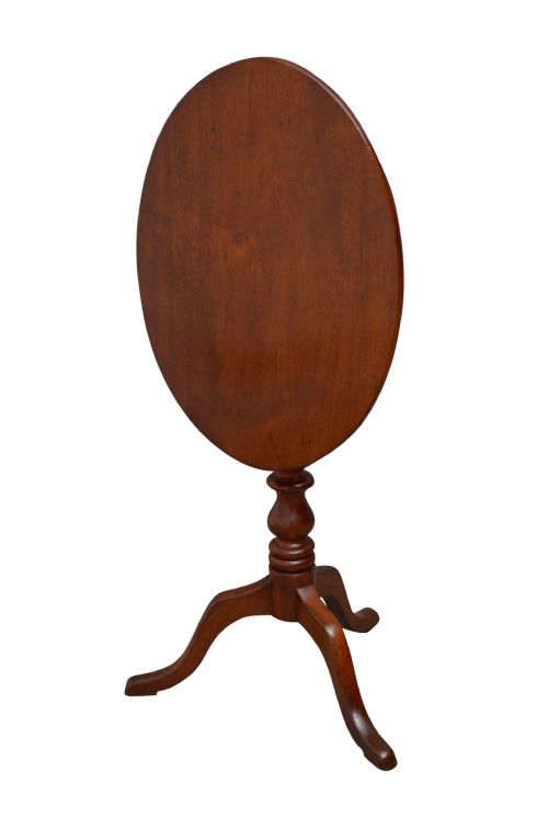 ELEGANT EARLY VICTORIAN TILT TOP TABLE - ADDITIONAL PHOTO 6