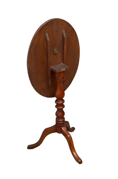 ELEGANT EARLY VICTORIAN TILT TOP TABLE - ADDITIONAL PHOTO 7