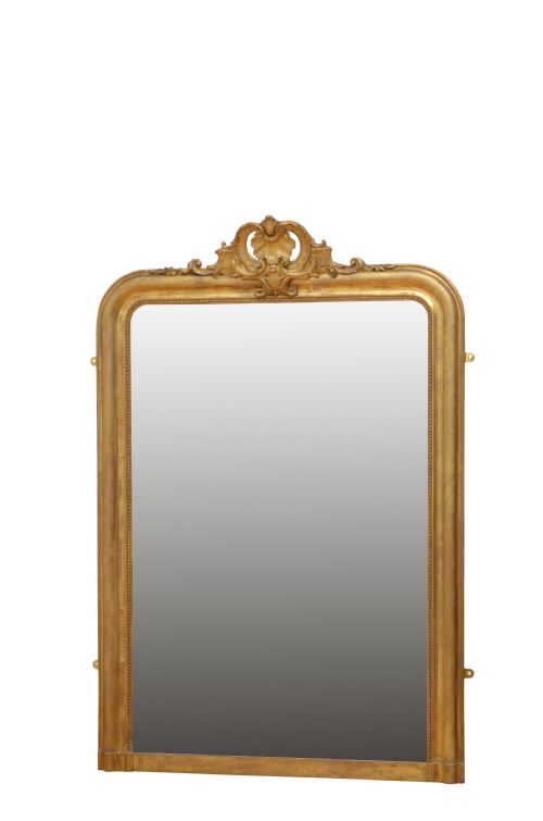 Xixth Century French Giltwood Mirror