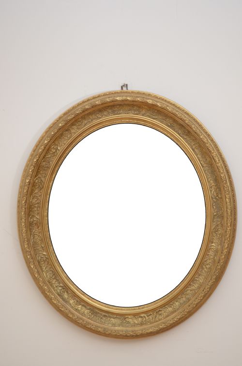 Elegant Victorian Giltwood Wall Mirror