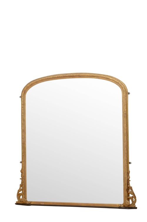 Impressive Large Early Victorian Giltwood Mirror