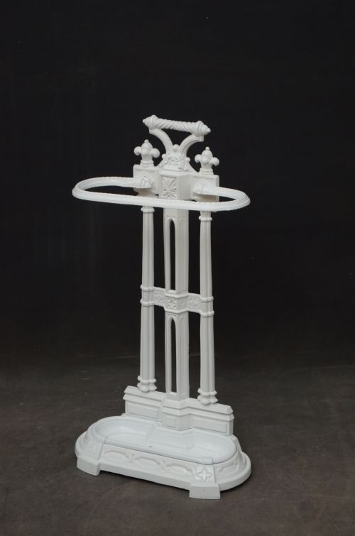 A Stylish Victorian Gothic Cast Iron Umbrella Stand