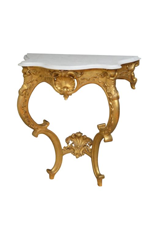 Early Victorian Gilt Console Table