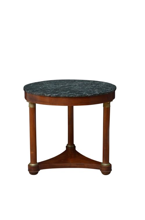 French Mahogany Gueridon Table