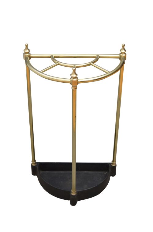 Victorian Brass Umbrella Stand