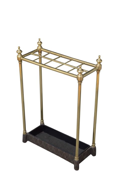 Late Victorian Brass Umbrella Stand