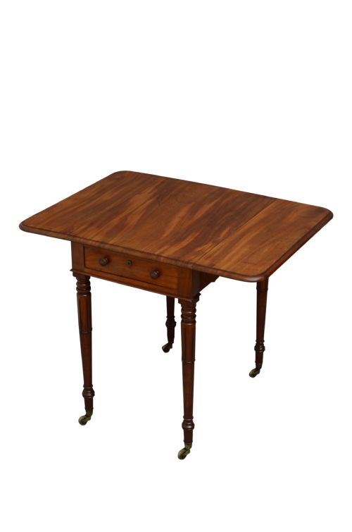 William IV Solid Mahogany Pembroke Table