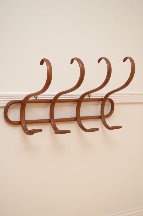 Early Xxth Century Bentwood Coat Hooks
