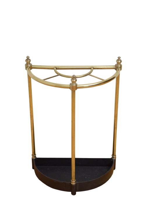 Early Xxth Century Brass Umbrella Stand